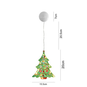 Xmas Diamond Painting Hanging Light Home Rhinestone Lamp Pendant (ZXD205)