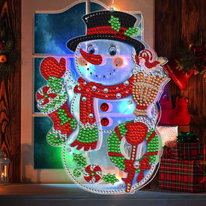 Xmas Diamond Painting Hanging Light Home Rhinestone Lamp Pendant (ZXD303)