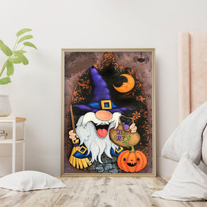 Pumpkin Goblin 30x40cm(canvas) full round drill diamond painting