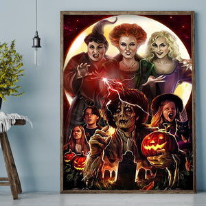 Halloween 30x40cm(canvas) full round drill diamond painting