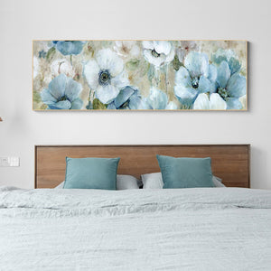 Gardenia Blooms 80x30cm(canvas) full round drill diamond painting