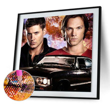 Load image into Gallery viewer, Stage Movie 40x40cm(canvas) full round drill diamond painting
