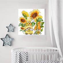 Load image into Gallery viewer, Sunflower &amp; Goblin 40x40cm(canvas) full round drill diamond painting
