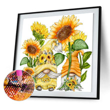 Load image into Gallery viewer, Sunflower &amp; Goblin 40x40cm(canvas) full round drill diamond painting
