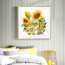 Load image into Gallery viewer, Sunflower &amp; Goblin 40x40cm(canvas) full round drill diamond painting
