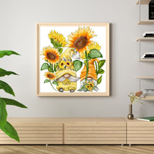 Load image into Gallery viewer, Sunflower &amp; Goblin 40x40cm(canvas) full round drill diamond painting
