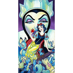 Princess Stepmother 30x60cm(canvas) full round drill diamond painting