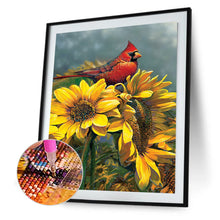 Load image into Gallery viewer, Sunflower 30x40cm(canvas) full round drill diamond painting
