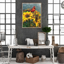 Load image into Gallery viewer, Sunflower 30x40cm(canvas) full round drill diamond painting
