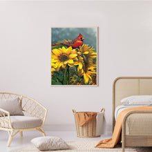 Load image into Gallery viewer, Sunflower 30x40cm(canvas) full round drill diamond painting
