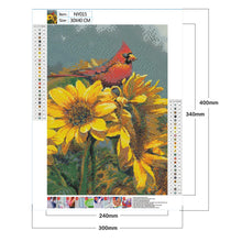 Load image into Gallery viewer, Sunflower 30x40cm(canvas) full round drill diamond painting
