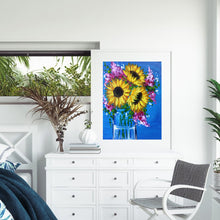 Load image into Gallery viewer, Sunflower 30x40cm(canvas) full round drill diamond painting
