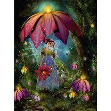 Load image into Gallery viewer, Fairy Princess 30x40cm(canvas) full round drill diamond painting
