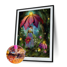 Load image into Gallery viewer, Fairy Princess 30x40cm(canvas) full round drill diamond painting
