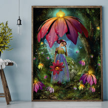 Load image into Gallery viewer, Fairy Princess 30x40cm(canvas) full round drill diamond painting
