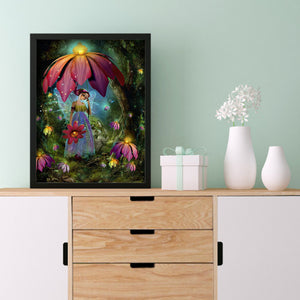 Fairy Princess 30x40cm(canvas) full round drill diamond painting