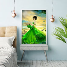 Load image into Gallery viewer, Fairy Princess 30x40cm(canvas) full round drill diamond painting
