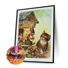 Load image into Gallery viewer, Happy Goblin 30x40cm(canvas) full round drill diamond painting
