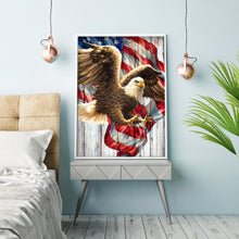 Load image into Gallery viewer, Usa Eagle 30x40cm(canvas) full round drill diamond painting
