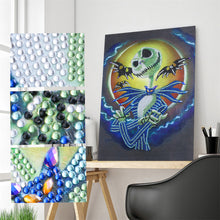 Load image into Gallery viewer, Halloween 30x40cm(canvas) partial special shaped drill diamond painting
