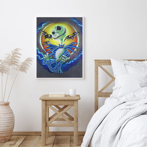 Halloween 30x40cm(canvas) partial special shaped drill diamond painting