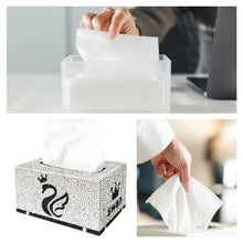 Load image into Gallery viewer, 5D DIY Diamond Painting Square Tissue Box Kit Handmade Tissue Dispenser (A)
