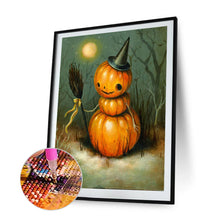 Load image into Gallery viewer, Pumpkin Man 40x50cm(canvas) full round drill diamond painting
