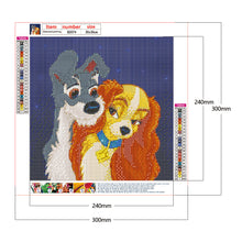 Load image into Gallery viewer, Cartoon Animals 30x30cm(canvas) full round drill diamond painting
