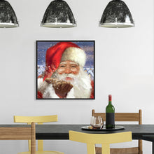 Load image into Gallery viewer, Santa Claus 30x30cm(canvas) full round drill diamond painting

