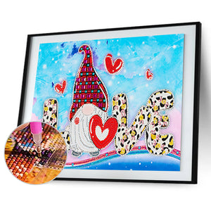 Love Goblin 40x30cm(canvas) partial special shaped drill diamond painting