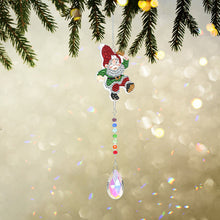 Load image into Gallery viewer, DIY Diamond Painting Santa Claus Crystal Light Catcher Kit Pendant (AA883)
