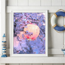 Load image into Gallery viewer, Cherry Blossoms &amp; Lanterns 30x40cm(canvas) full square drill diamond painting
