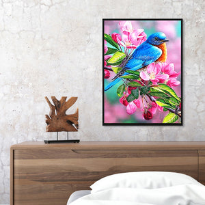 Flowers And Birds 30x40cm(canvas) full round drill diamond painting