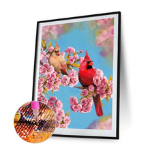 Load image into Gallery viewer, Cherry Blossoms &amp; Birds 30x40cm(canvas) full round drill diamond painting
