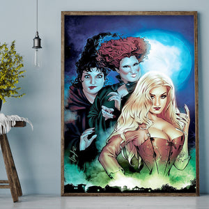 Witches 30x40cm(canvas) full round drill diamond painting