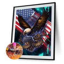 Load image into Gallery viewer, American Eagle 30x40cm(canvas) full round drill diamond painting
