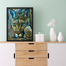 Load image into Gallery viewer, Cougar 30x40cm(canvas) full round drill diamond painting
