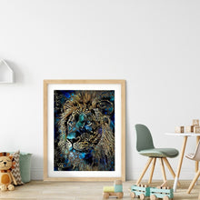 Load image into Gallery viewer, Lion 30x40cm(canvas) full round drill diamond painting
