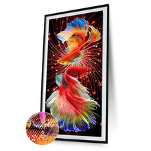 Load image into Gallery viewer, Koi Fish 40x80cm(canvas) full square drill diamond painting
