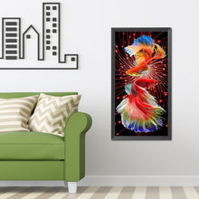 Load image into Gallery viewer, Koi Fish 40x80cm(canvas) full square drill diamond painting
