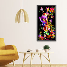 Load image into Gallery viewer, Colorful Butterfly 40x80cm(canvas) full square drill diamond painting
