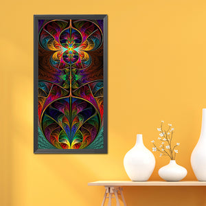 Colorful Pattern Background 40x80cm(canvas) full square drill diamond painting
