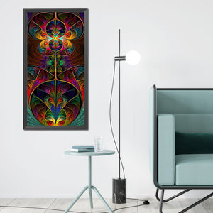 Colorful Pattern Background 40x80cm(canvas) full square drill diamond painting