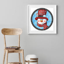 Load image into Gallery viewer, Snowman 40x40cm(canvas) full round drill diamond painting
