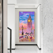 Load image into Gallery viewer, Mickey Minnie In Dancing 40x80cm(canvas) full round drill diamond painting
