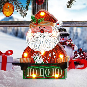 DIY Diamond Painting Light Christmas Tree Snowman Nightlight Lamp (BJD01)
