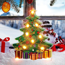 Load image into Gallery viewer, DIY Diamond Painting Light Christmas Tree Snowman Nightlight Lamp (BJD07)
