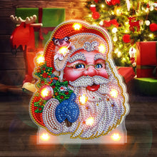 Load image into Gallery viewer, DIY Diamond Painting Light Christmas Tree Snowman Nightlight Lamp (BJD08)
