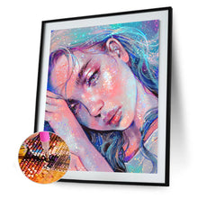 Load image into Gallery viewer, Shining Goddess Statue 30x40cm(canvas) full round drill diamond painting
