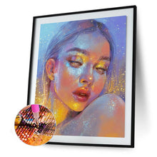 Load image into Gallery viewer, Shining Goddess Statue 30x40cm(canvas) full round drill diamond painting
